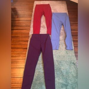 Three pairs of Born Primitive Your Go To Legging (XL)
